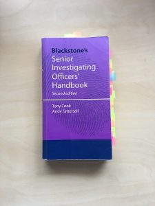 Blackstone's Senior Investigating Officers' Handbook photo