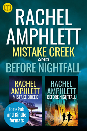 Cover image for the box set of Before Nightfall and Mistake Creek with a book icon in the top left corner