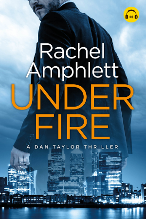 Cover image for Under Fire with audiobook logo