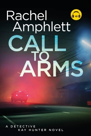 Image shows book cover for Call to Arms with an audiobook icon