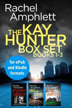 Image shows book cover for Kay Hunter box set 1-3 for ePub and Kindle formats