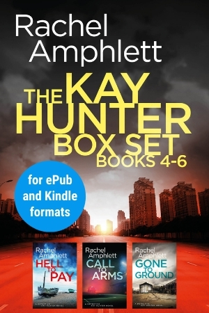Image shows book cover for Kay Hunter box set 4-6 for ePub and Kindle formats