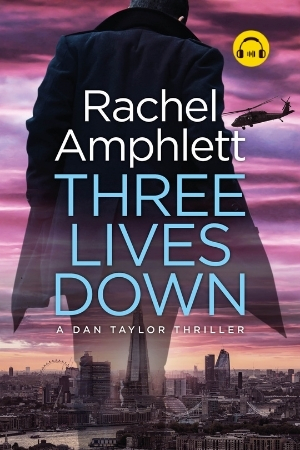 Image shows book cover for Three Lives Down with an audiobook icon