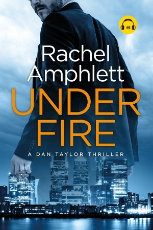 Image shows book cover for Under Fire with an audiobook icon