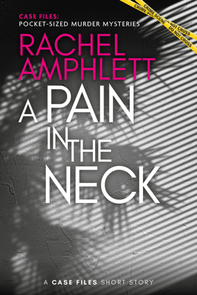 Cover for A Pain in the Neck showing an indoor fern silhouetted by venetian blinds against a light grey wall