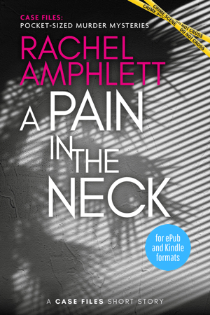 Cover for A Pain in the Neck showing an indoor fern silhouetted by venetian blinds against a light grey wall