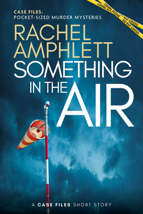 Cover image for Something in the Air showing an airfield wind sock against a dark blue stormy sky