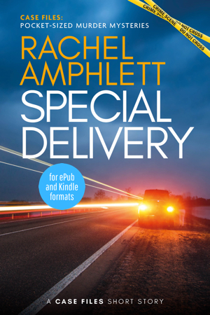 Cover for Special Delivery showing a vehicle pulled to the side of the road with its headlights on at dusk