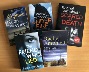 A collection of Rachel's books available from libraries 300x245