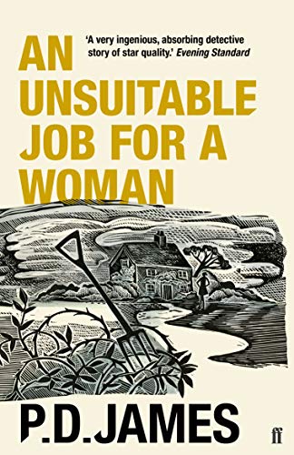 P.D James's an unsuitable job for a woman book cover