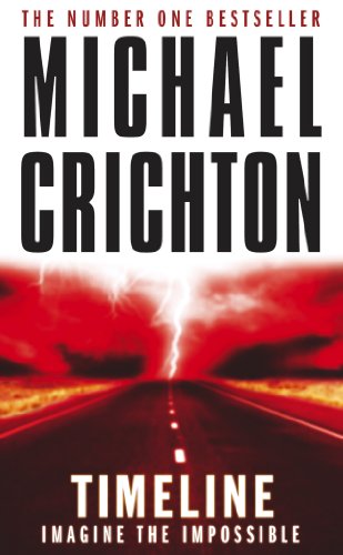 Michael Crichton's timeline book cover