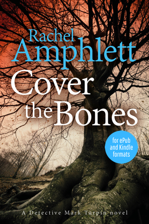 Cover the Bones book cover showing creepy bare tree in woodland