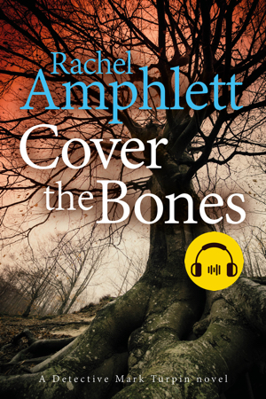 Cover the Bones book cover showing creepy bare tree in woodland