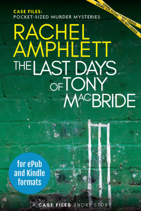 The Last Days of Tony MacBride ebook cover with sticker