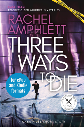 Three Ways to Die ebook cover with sticker