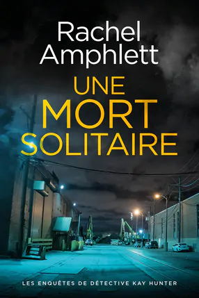 Une mort solitaire book cover Une mort solitaire book cover