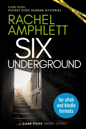 Six Underground ebook cover with sticker
